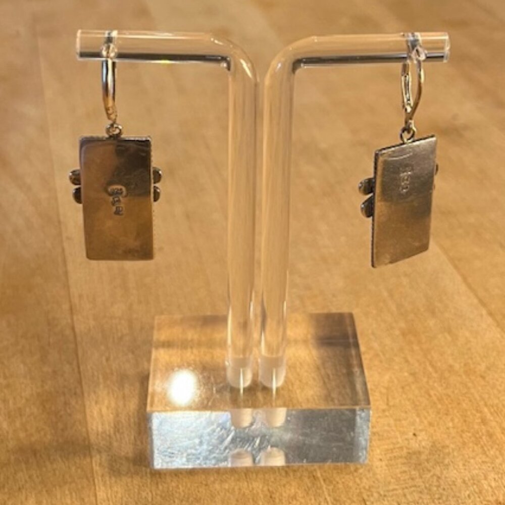 Sterling Silver Dragonfly Earrings from Indonesia – new in box - Picture 3 of 5